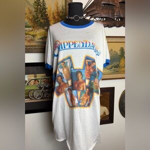 Vintage 1990 CHIPPENDALES Dancers Sleep Shirt Size S-XL